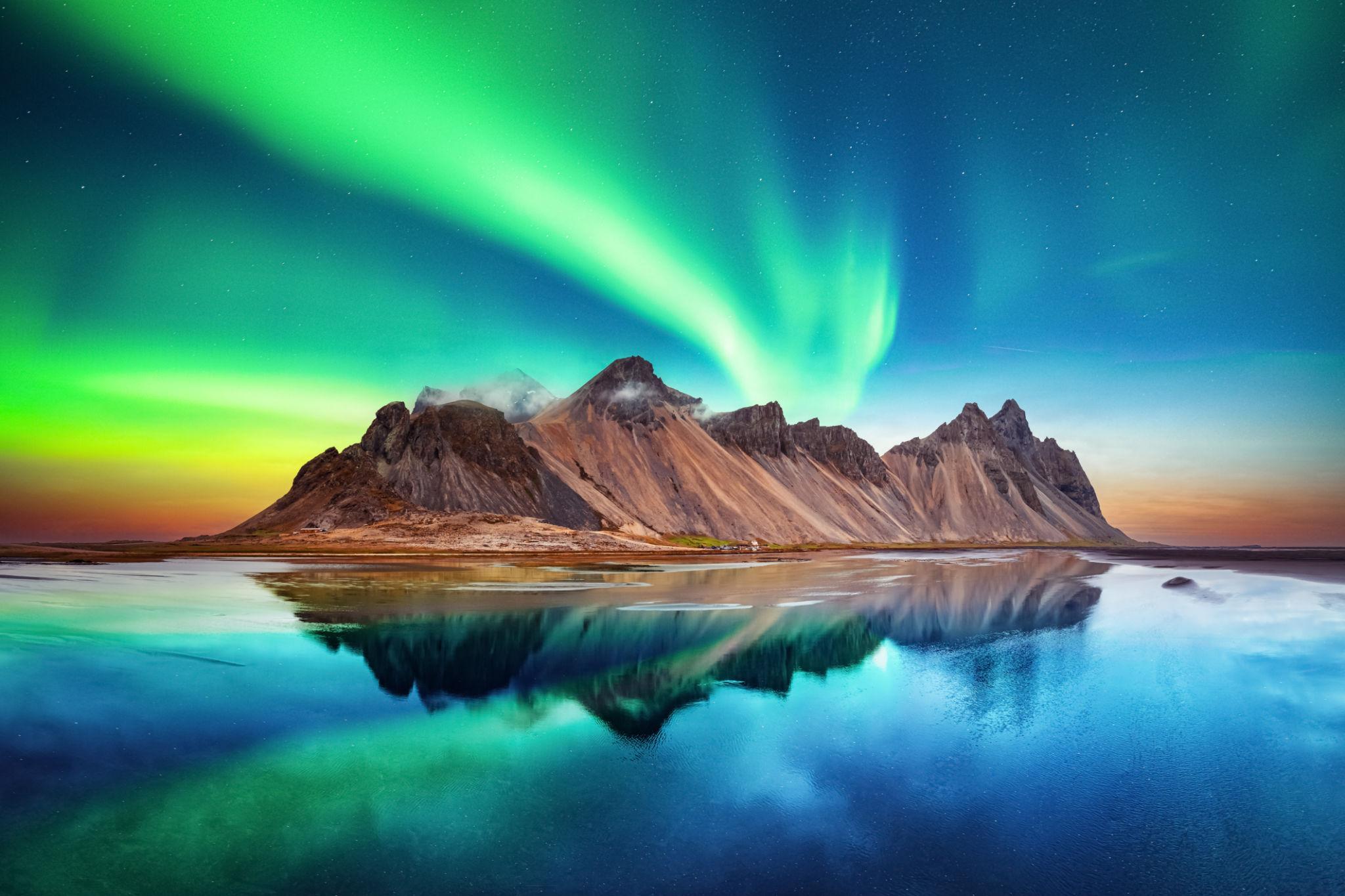 Aurora Boreal Aurora Boreal en Islandia - Imagen 1