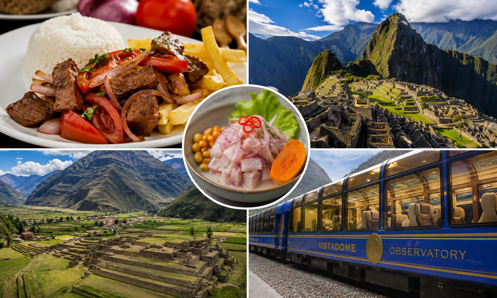 Collage sabor a Perú Sabor a Perú un viaje express - Imagen 1
