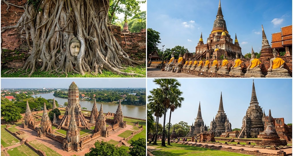  Dia 4: Bangkok – Ruinas de Ayutthaya - vuelo a Chiang Rai